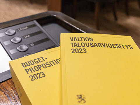 Lisää tietoa valtion talousarviosta.