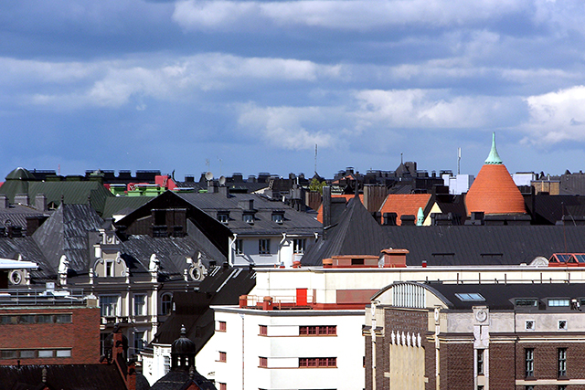 Kiinteistöjen kattoja