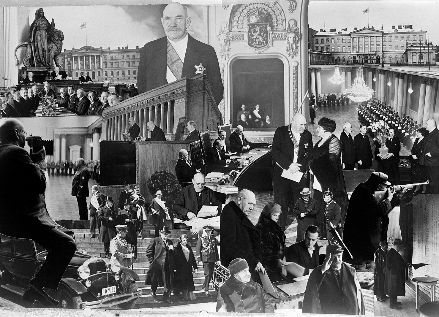 P.E. Svinhufvuds valaffisch inför presidentvalet 1931.